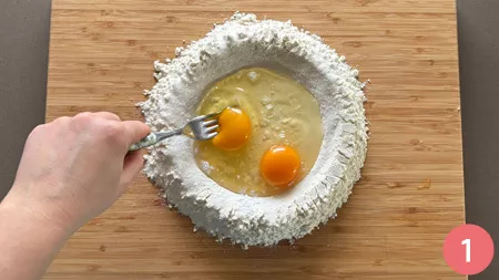 Tagliatelle dolci di Carnevale - p1