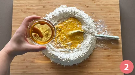 Tagliatelle dolci di Carnevale - p2