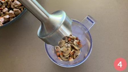 Tagliatelle funghi e salsiccia - P4