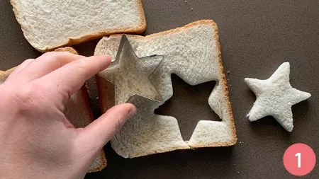 Tartine natalizie - Passaggio 1