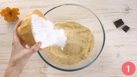 Tartufi arancia e cioccolato - Passaggio 1