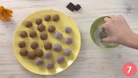 Tartufi arancia e cioccolato - Passaggio 7