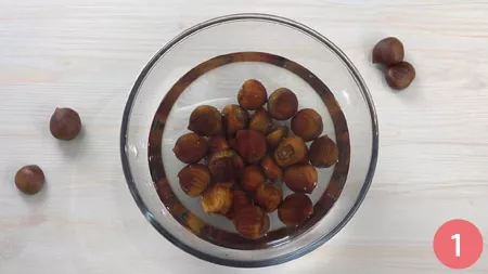Tartufi di castagne - Passo 1