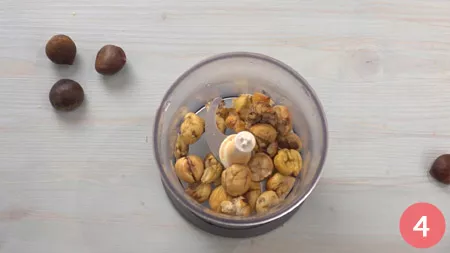 Tartufi di castagne - Passo 4