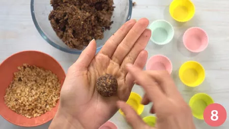 Tartufi di castagne - Passo 8