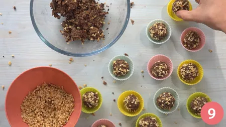 Tartufi di castagne - Passo 9