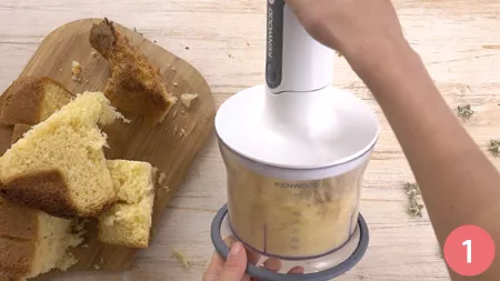 Tartufi di pandoro - Passaggio 1