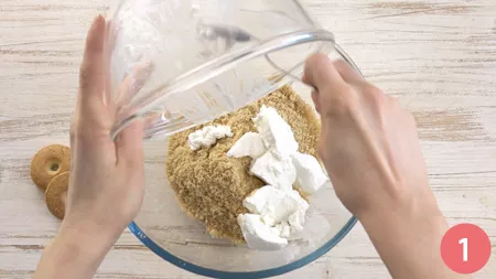 Tartufi di ricotta e cioccolato - Passaggio 1