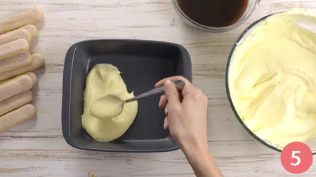 Stiffly beaten egg whites