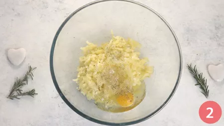 Toast di patate - Passaggio 2