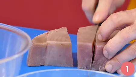 Tonno in crosta di sesamo - Passaggio 1