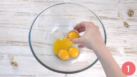 Torta 7 vasetti alle melanzane - Passaggio 1