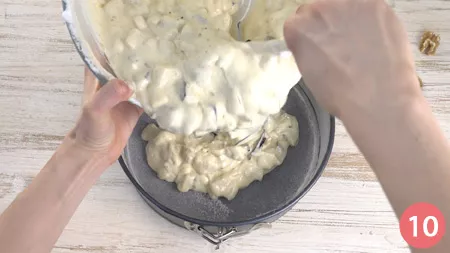 Torta 7 vasetti alle melanzane - Passaggio 10