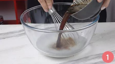 Torta all'acqua al caffè - P1