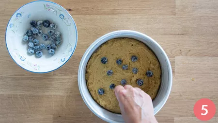 Torta ai mirtilli - P5