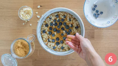 Torta ai mirtilli - P6