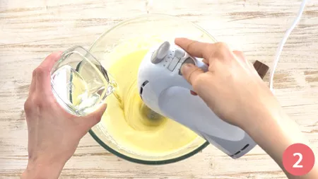 Torta al cioccolato al latte - Passaggio 2