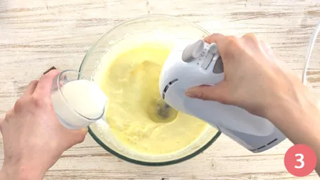 Torta al cioccolato al latte - Passaggio 3