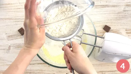 Torta al cioccolato al latte - Passaggio 4