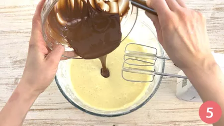 Torta al cioccolato al latte - Passaggio 5