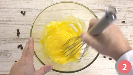 Torta al cioccolato e caffè - Passaggio 2