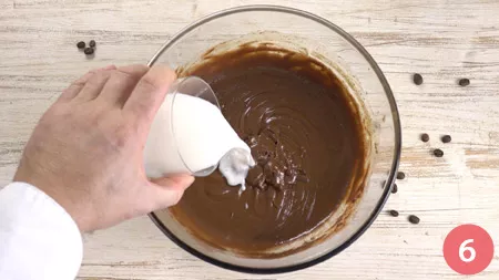 Torta al cioccolato e caffè - Passaggio 6
