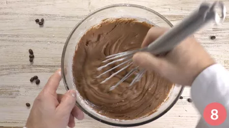 Torta al cioccolato e caffè - Passaggio 8
