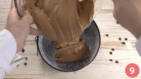 Torta al cioccolato e caffè - Passaggio 9
