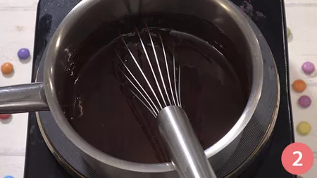 Mescolare per bene, per evitare la formazione di grumi