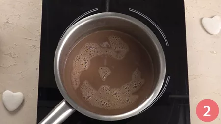 Torta al cioccolato senza uova - Passaggio 2