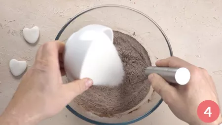 Torta al cioccolato senza uova - Passaggio 4