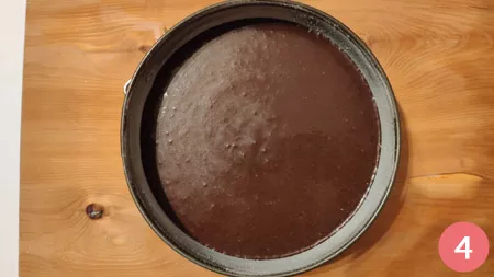 Torta al cocco e cacao senza uova - Step 4