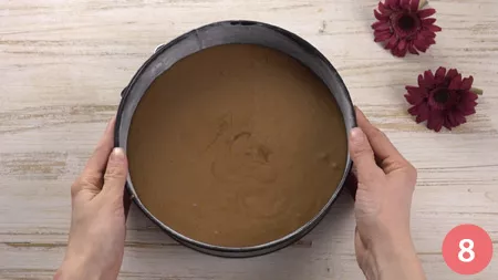 Torta al latte caldo e cacao - Passaggio 8