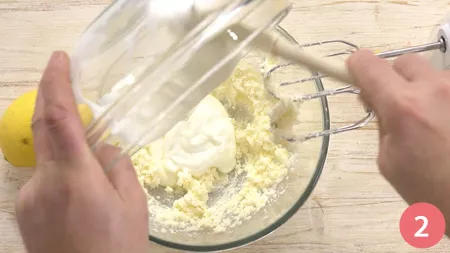 Torta al limoncello - Passo 2