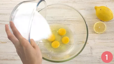 Torta al limone e yogurt - Passaggio 1