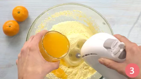 Torta al mandarino - Passo 3