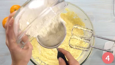 Torta al mandarino - Passo 4