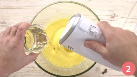 Torta al caffè - Passo 2