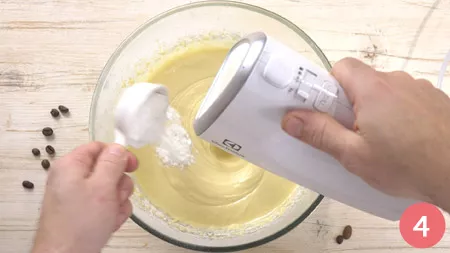 Torta al caffè - Passo 4