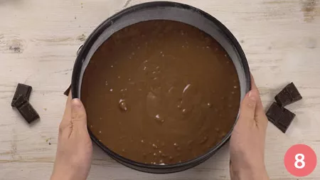 Torta all'acqua al cioccolato - Passo 8