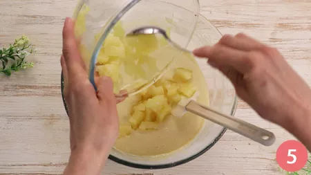 Torta all'ananas - Passaggio 5