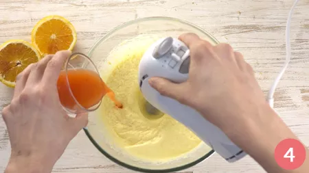 Torta all'arancia e yogurt - Passaggio 4