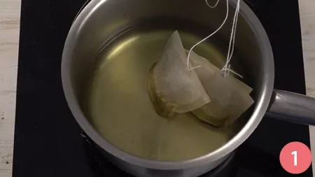 Torta alla camomilla - Passo 1