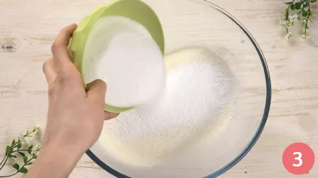 Torta alla camomilla - Passo 3