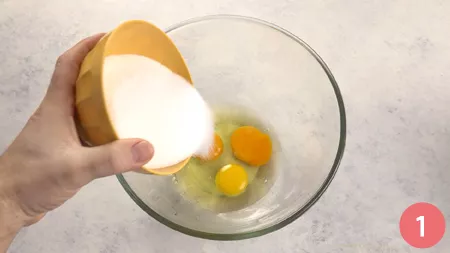 Torta alla marmellata - Passaggio 1