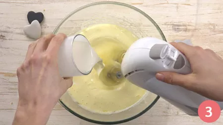 Torta alla panna - Passo 3