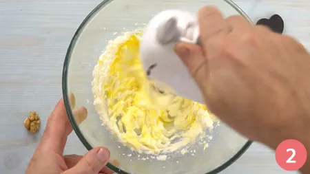Torta alle noci - Passo 2