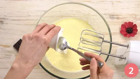 Torta allo yogurt e cioccolato - Passo 2