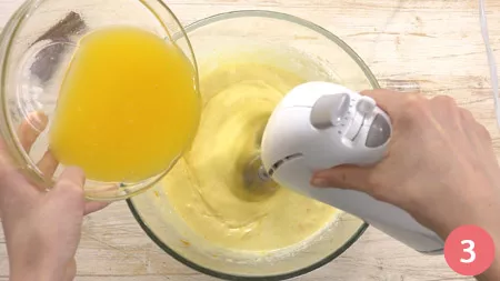 Torta all'arancia e cannella - Passo 3