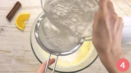 Torta all'arancia e cannella - Passo 4